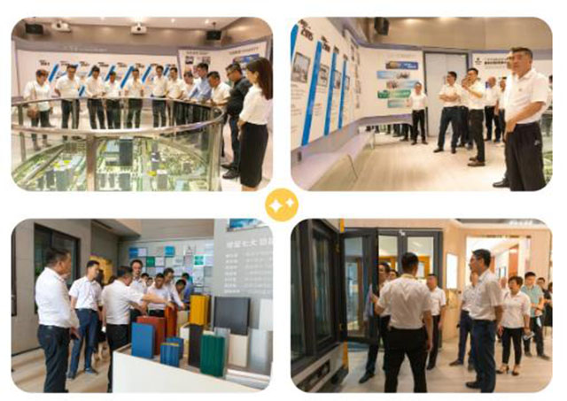 佛山市湖南省邵陽市商會代表參觀了各車間的生產線