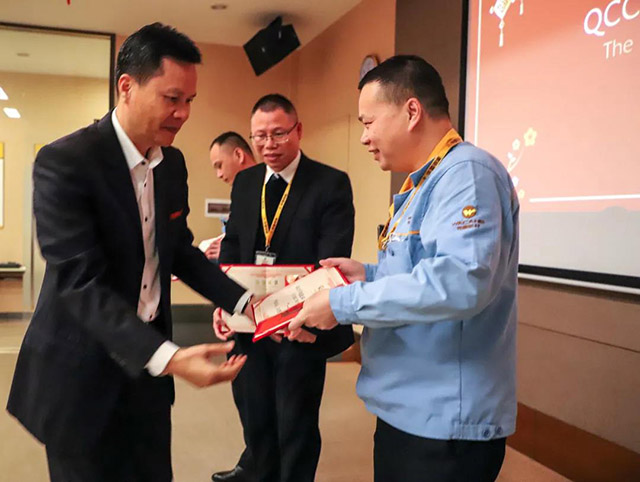 2021 年度QCC小組活動成果一等獎