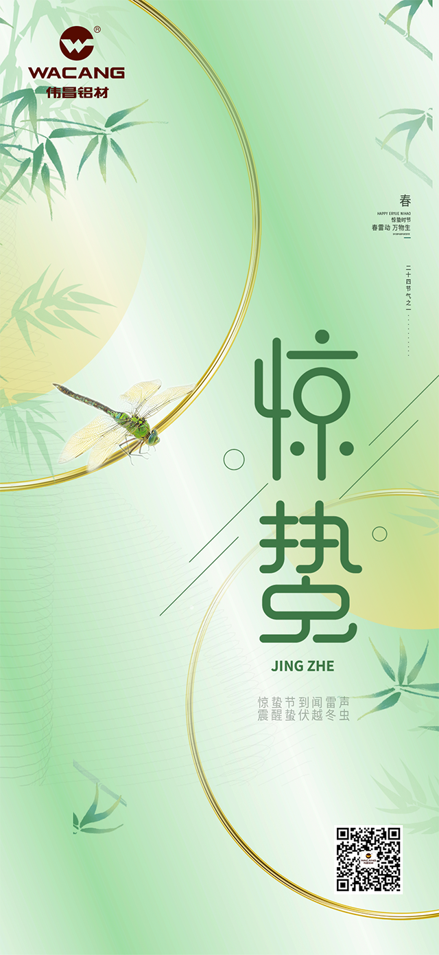 驚蟄 丨 春雷醒萬物，美“鋁”煥生機！