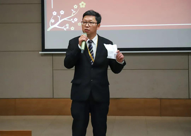 廣東華昌制造中心總經(jīng)理林春城致辭