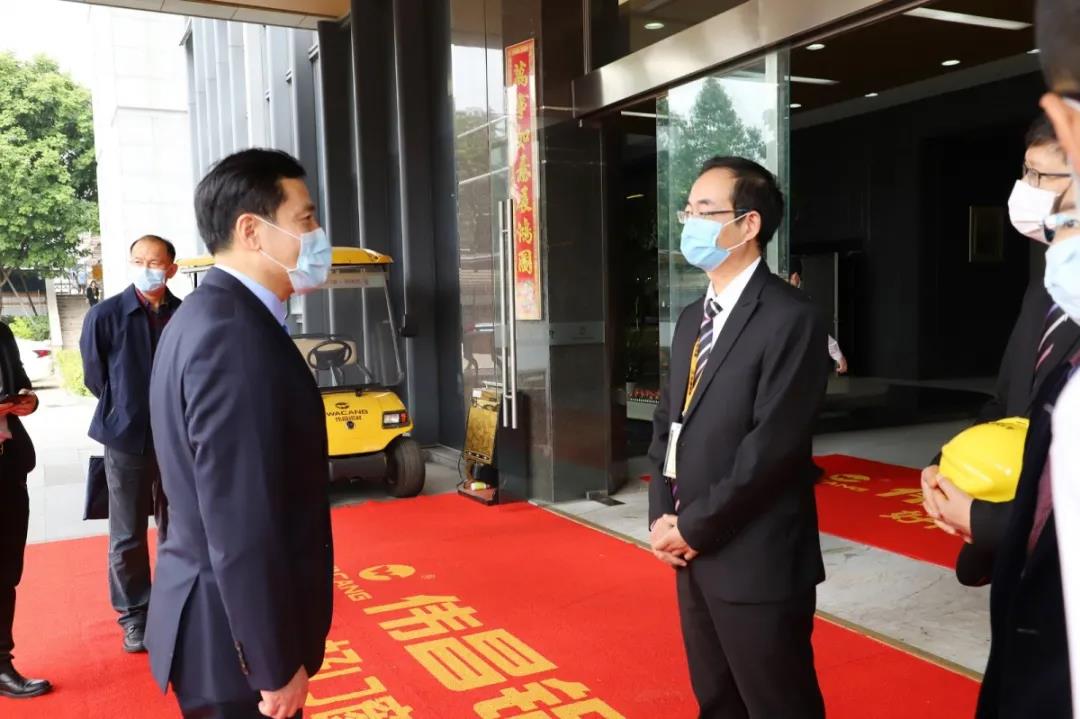【華昌動態(tài)】佛山市副市長喬羽一行蒞臨華昌鋁業(yè)了解企業(yè)疫情防控和復(fù)工復(fù)產(chǎn)工作！